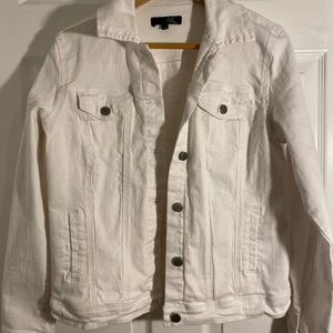 White Jean Jacket